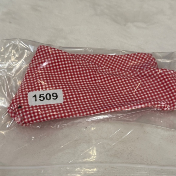 New! Frankies Bikinis Enzo Cheeky Bikini Bottom in Ladybug Gingham 31509 - Picture 12 of 13